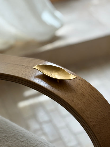 Edouard Rambaud Paris Gilt Metal Leaf Vide Poche No. 1 | Collectors Gene