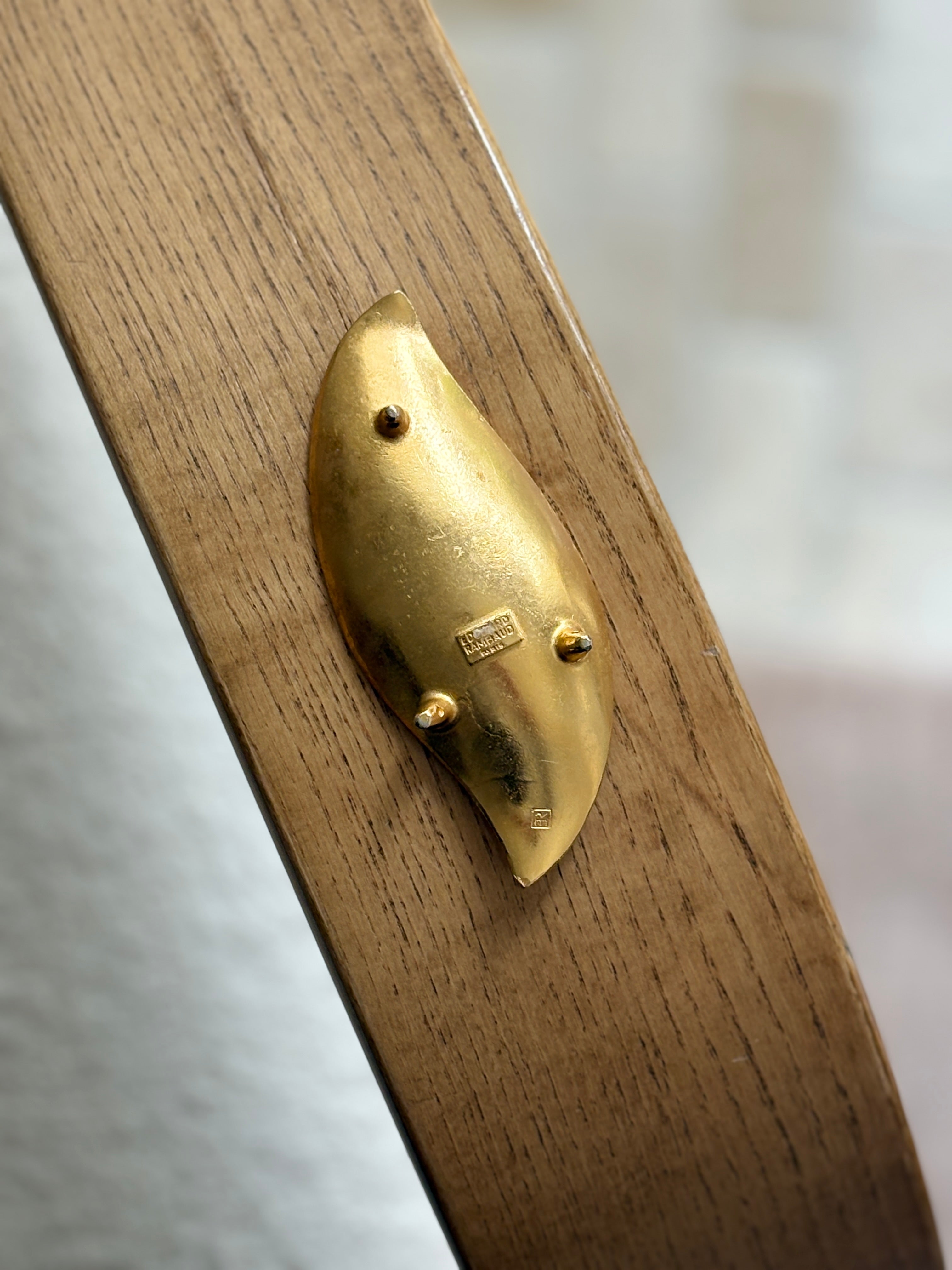 Edouard Rambaud Paris Gilt Metal Leaf Vide Poche No. 1 | Collectors Gene