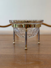 English Cut Crystal Caviar Server by Design Guild | Collectors Gene