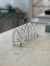 English Expandable Silver Plate Toast Letter Rack | Collectors Gene