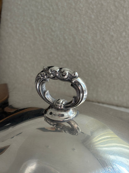 English Lidded Pierced Casserole Serving Dish | Collectors Gene