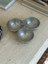 Equestrian Stirrup Triple Nut Bowl in Cast Aluminum | Collectors Gene
