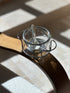 Etains du Manoir Crystal Caviar Server with Spoon - France | Collectors Gene