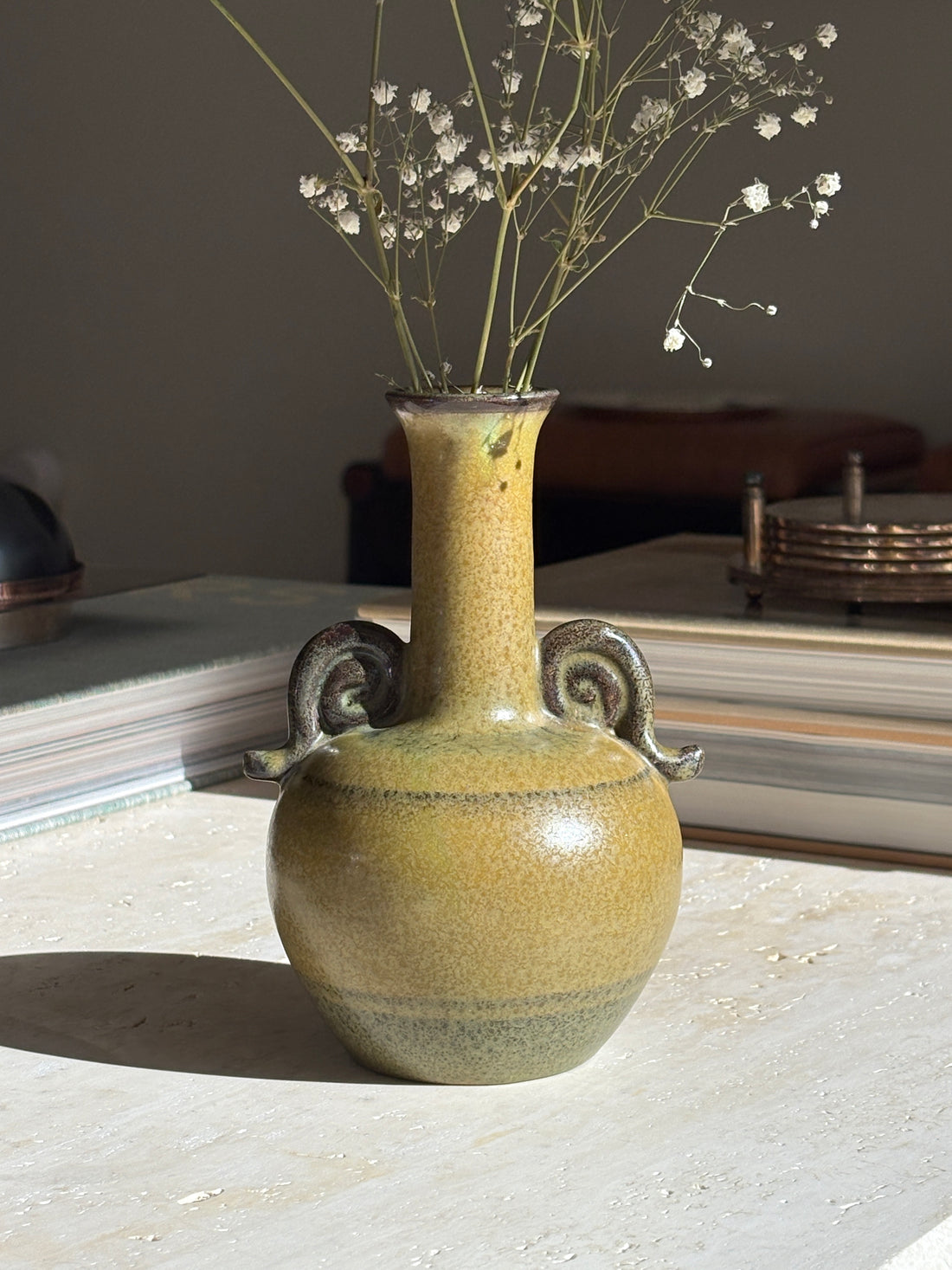 Eva Jancke-Björk for Bobergs Fajansfabrik Gefle Earthenware Vase - Sweden c. 1930&