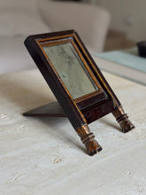 Folding Wood Vanity Mirror with Antiqued Glass | Collectors Gene