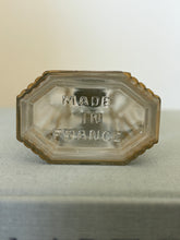 French Art Deco Enamel & Silver Glass Vanity Bottle Set | Collectors Gene