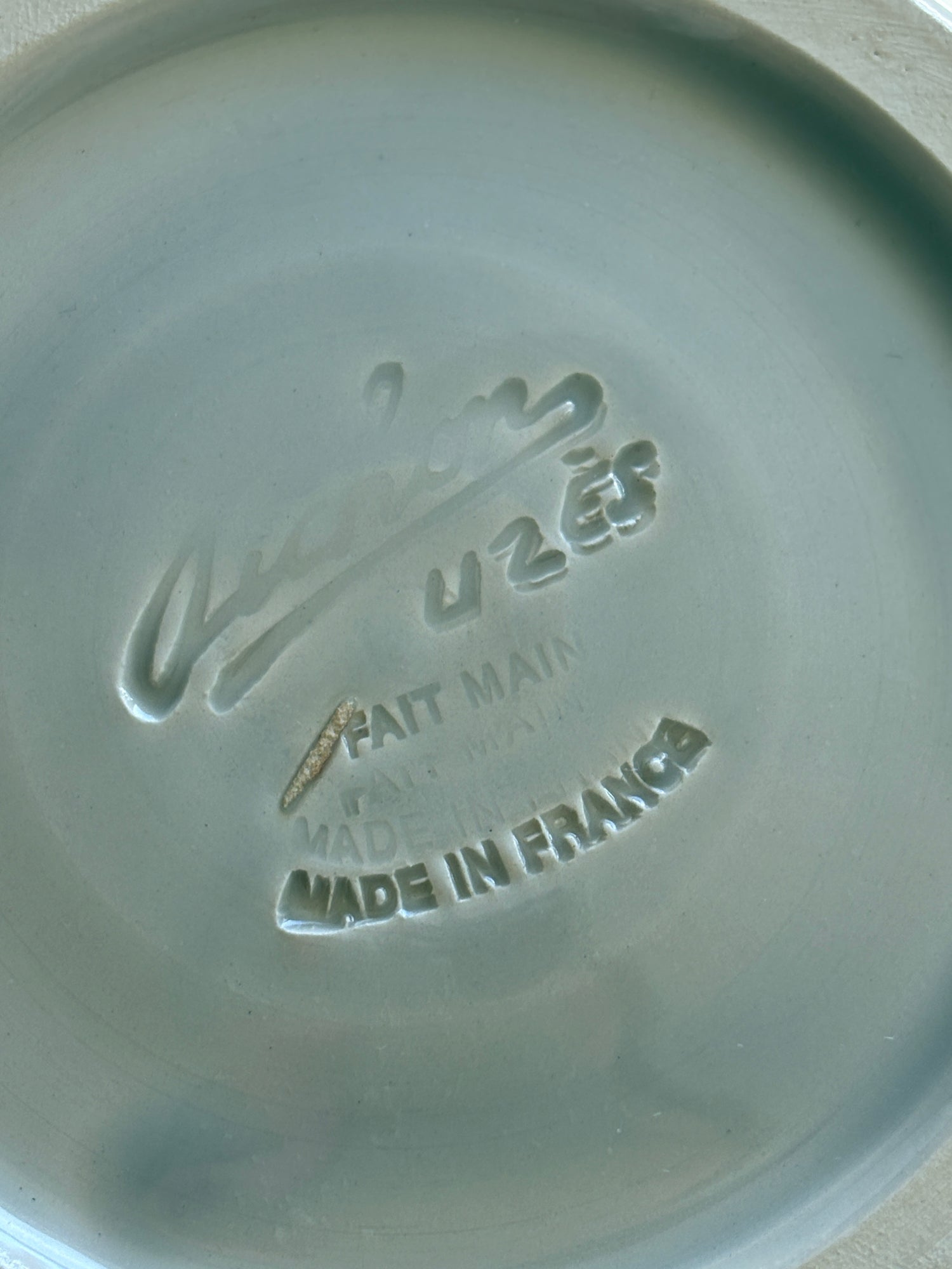 French Ceramic Creamer Pitcher by Maison Pichon Uzès | Collectors Gene