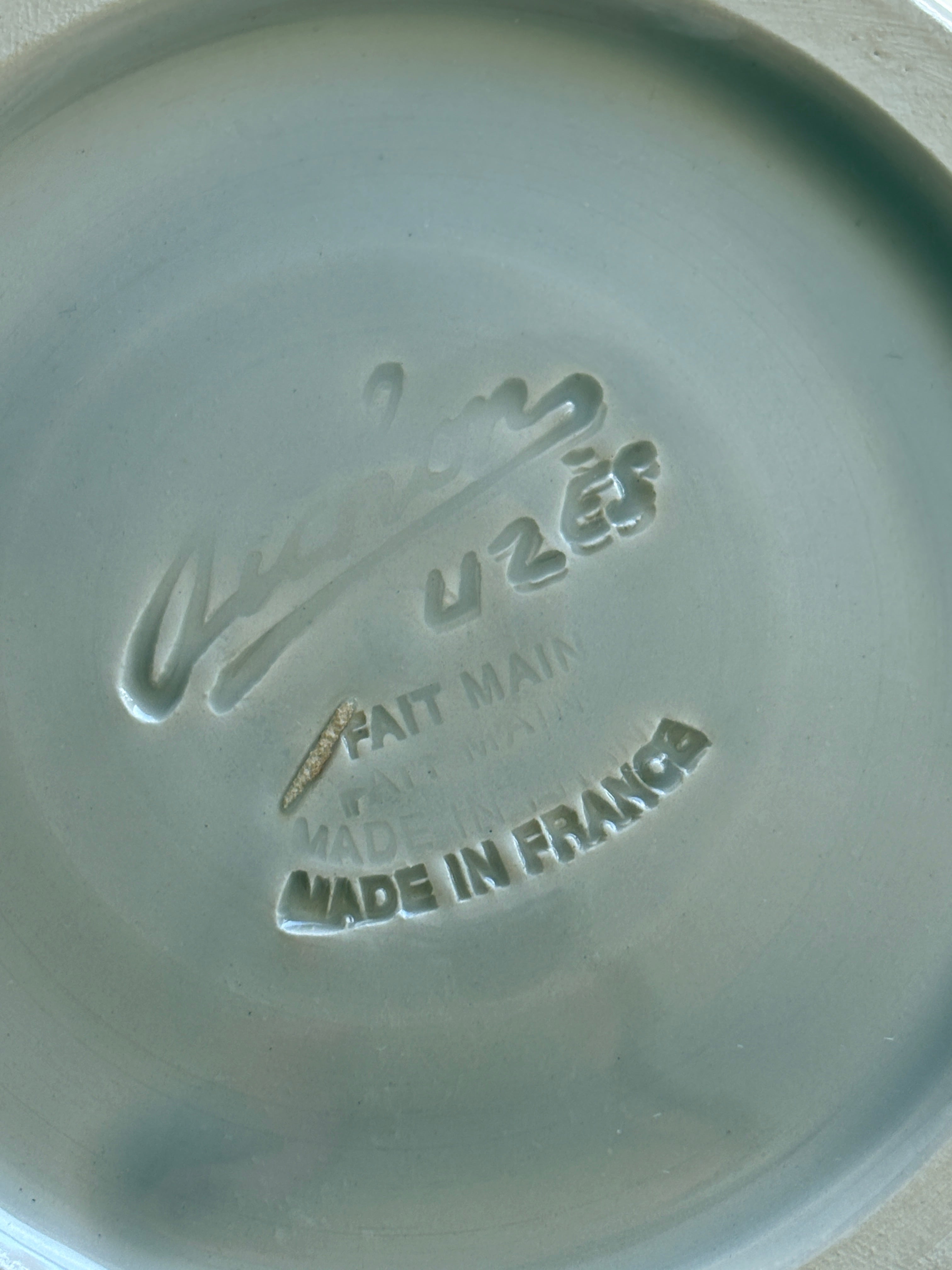 French Ceramic Creamer Pitcher by Maison Pichon Uzès | Collectors Gene