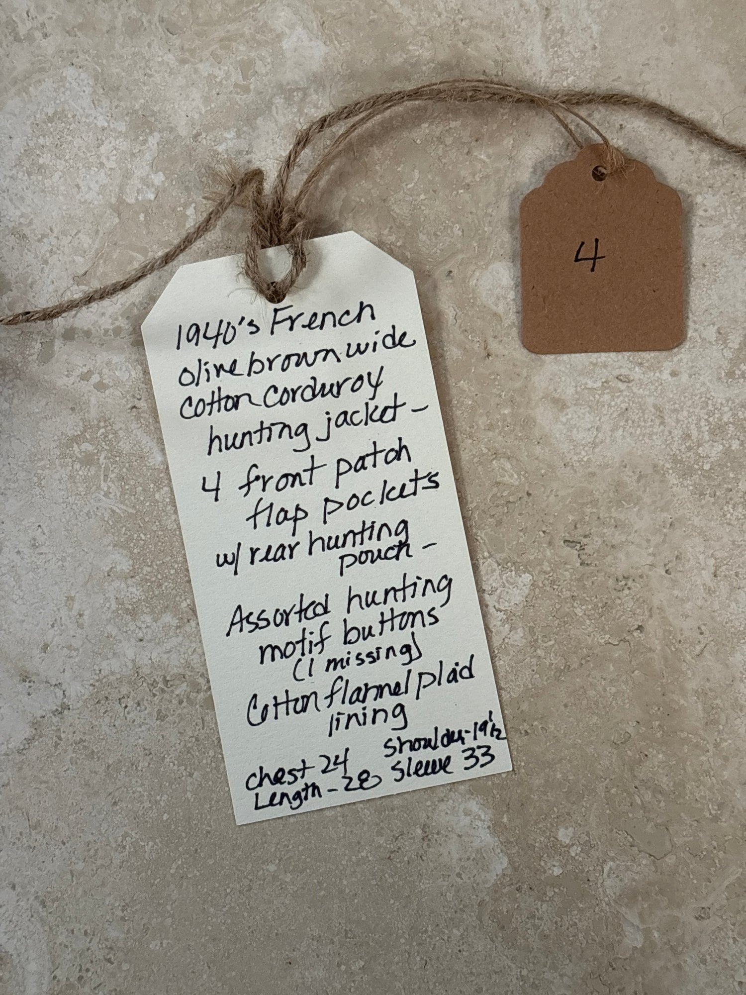 French Corduroy Hunting Coat | Collectors Gene