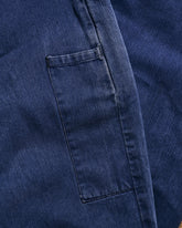 French Indigo Belt Back Pants | Doug Bihlmaier
