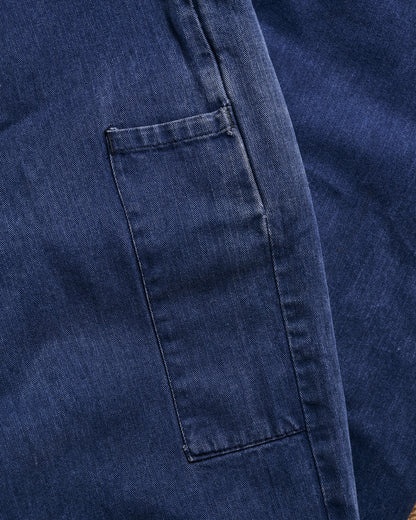 French Indigo Belt Back Pants | Doug Bihlmaier