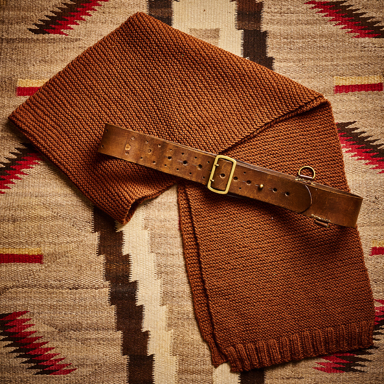 French Leather and Brass Belt | Doug Bihlmaier