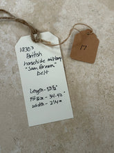 French Leather and Brass Belt | Doug Bihlmaier