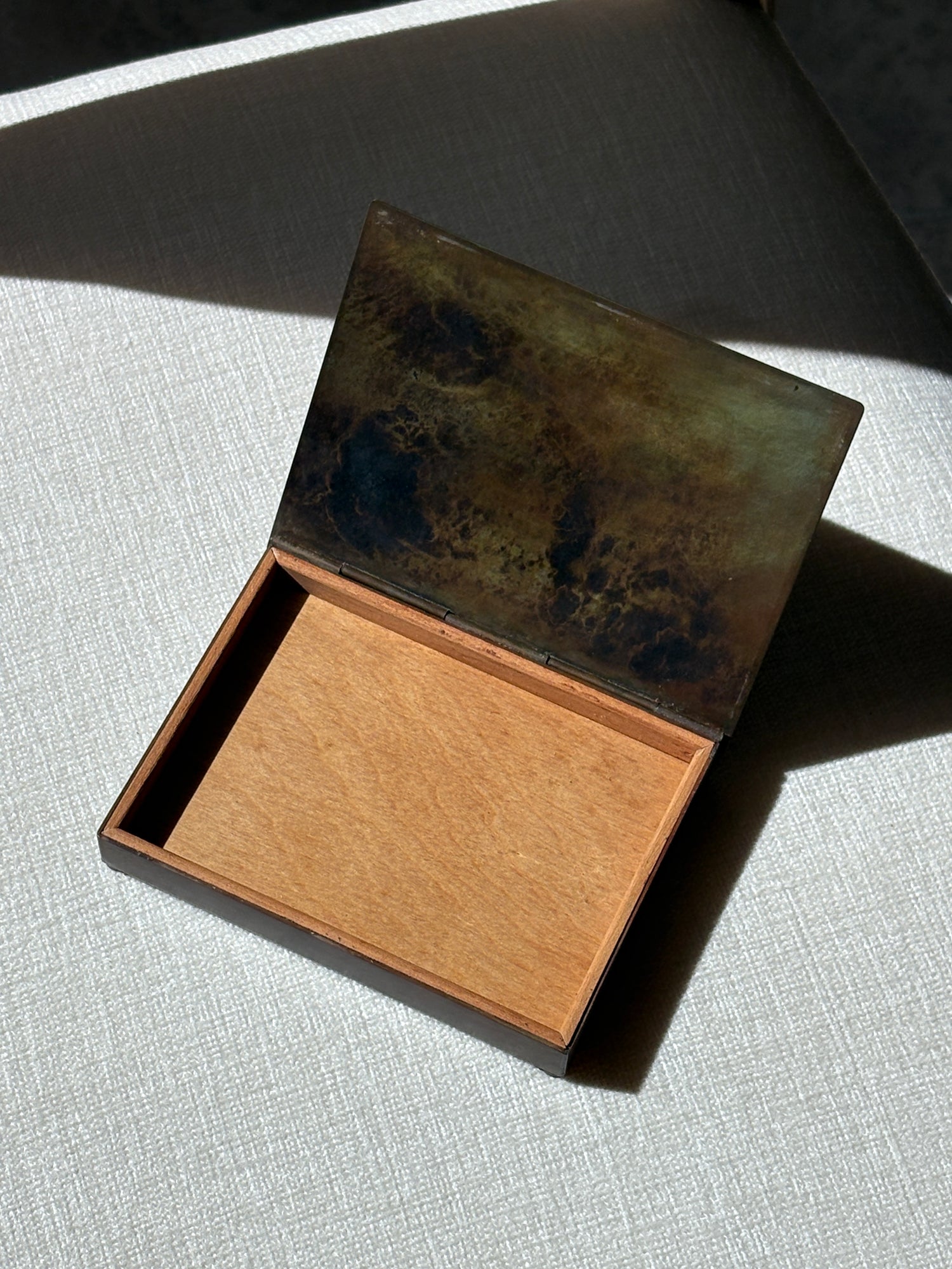 GAB Sweden Bronze Box by Jacob Angman | Collectors Gene