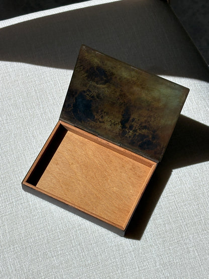 GAB Sweden Bronze Box by Jacob Angman | Collectors Gene