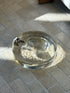 Glass Bowl Catchall with Metal Horse Head Detail  | Collectors Gene