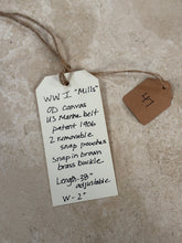 Green Canvas Headquarters Belt WWI | Doug Bihlmaier