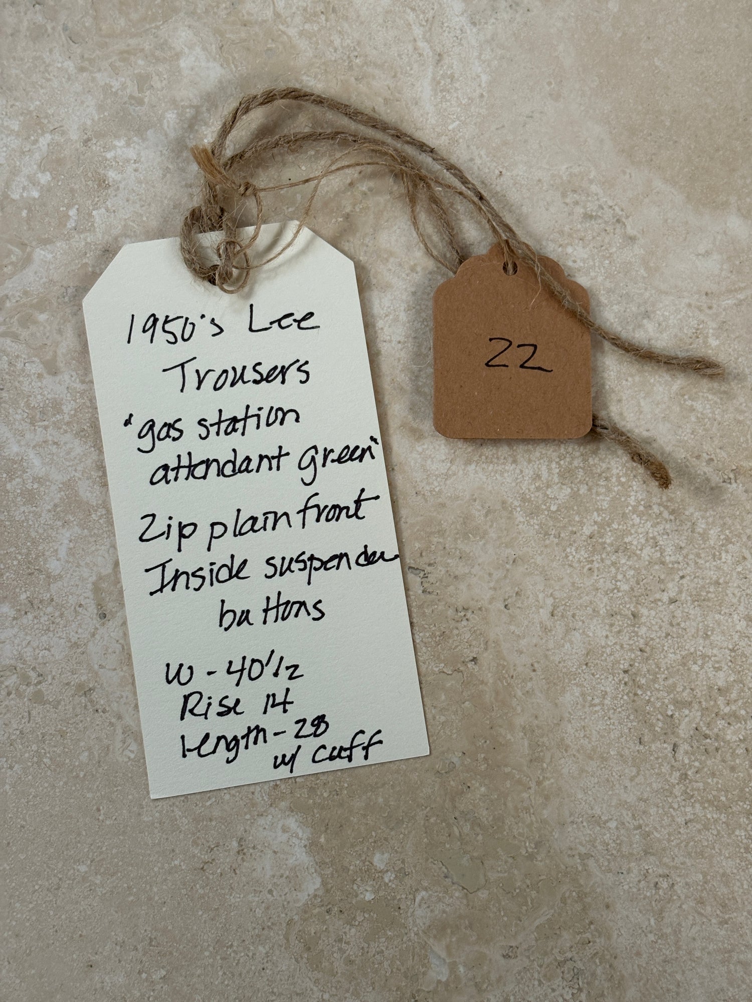 Green Lee Chetopa Twill Pants | Doug Bihlmaier