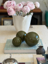 Green Nesting Sphere Trinket Boxes Set of 3 Japan | Collectors Gene