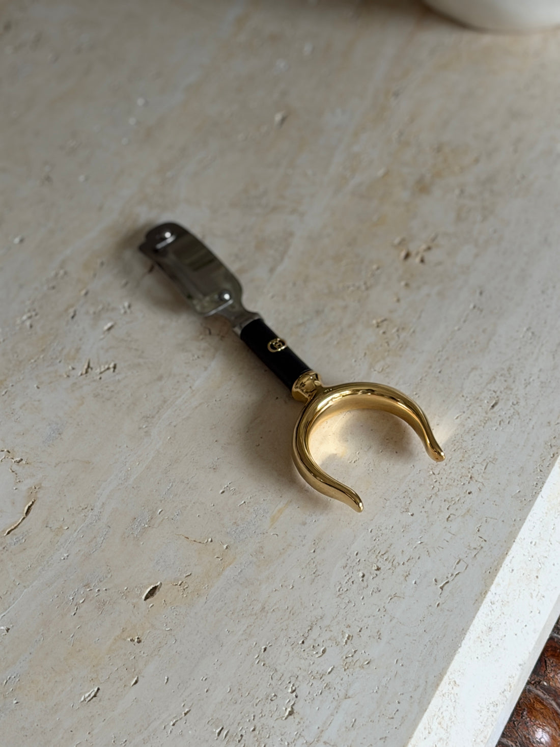 Gucci Red Gold Cheese Truffle Shaver - Italy c.1970 | Collectors Gene