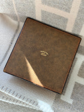 Gucci Crystal & Leather Ashtray in Black and Cognac Leather | Collectors Gene