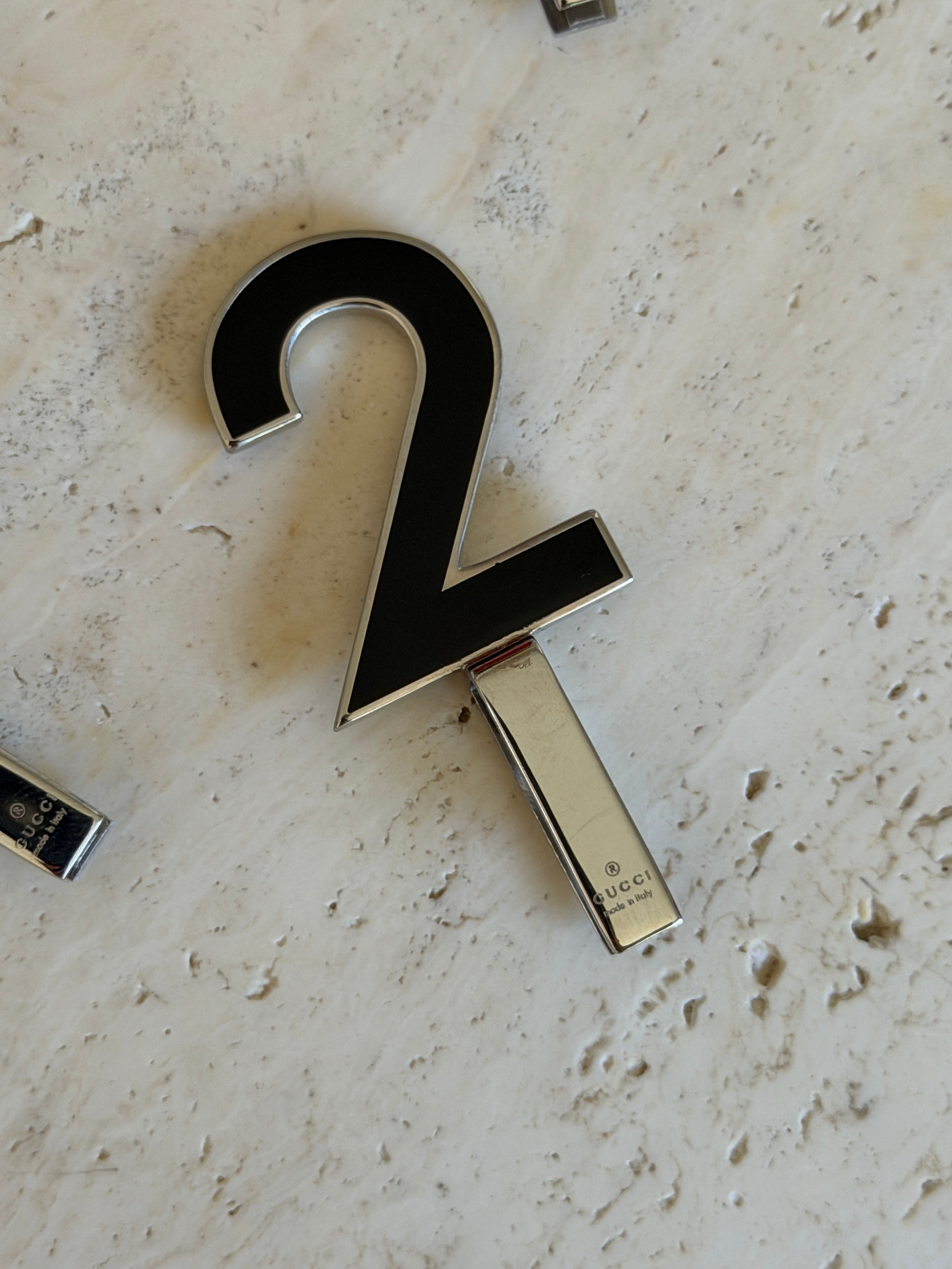 Gucci Enamel Numbered Wine Glass Charms Set | Collectors Gene