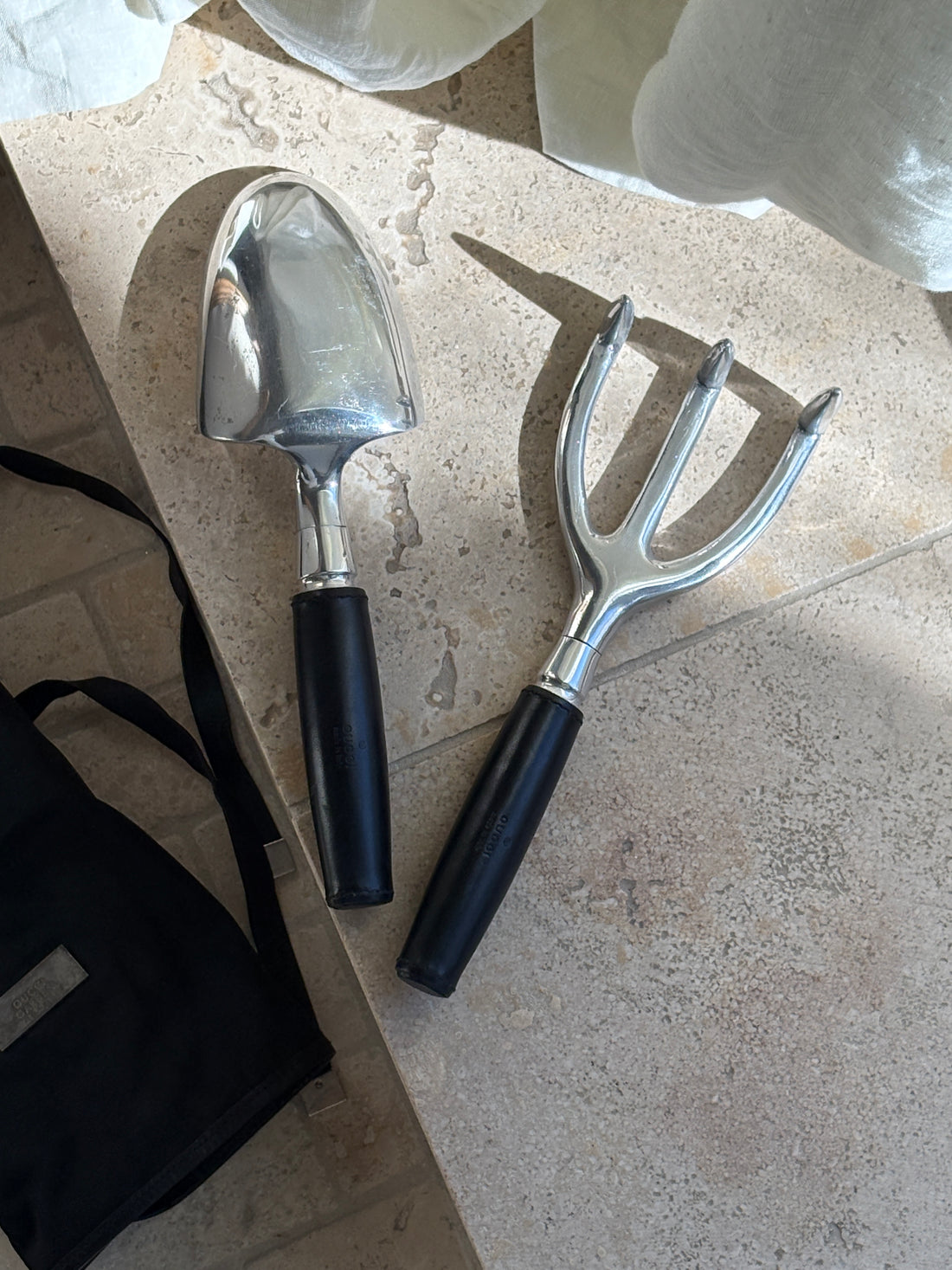 Gucci Garden  Leather Cultivator &amp; Trowel Tools Set with Travel Bag | Collectors Gene
