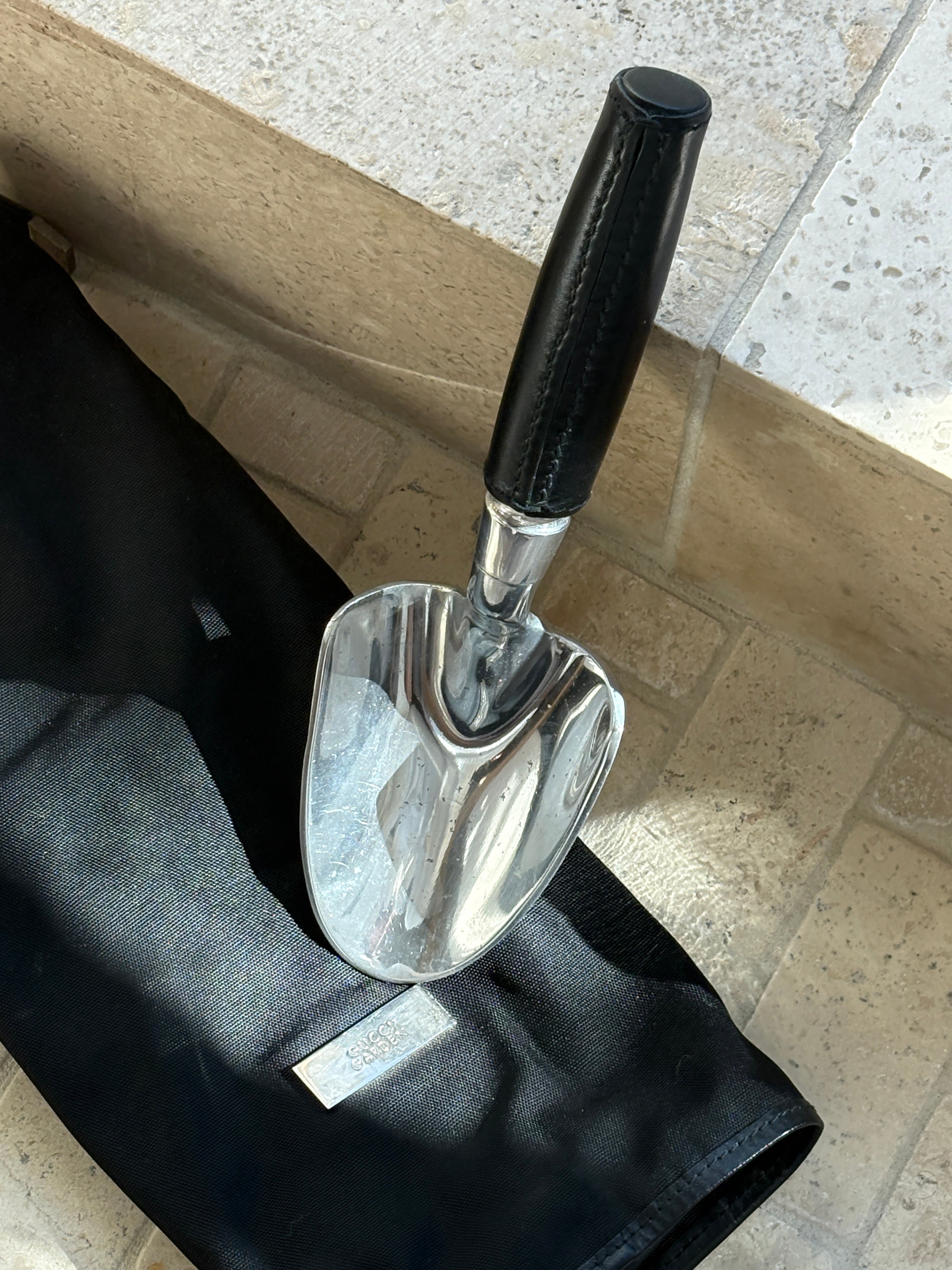 Gucci Garden  Leather Cultivator &amp; Trowel Tools Set with Travel Bag | Collectors Gene