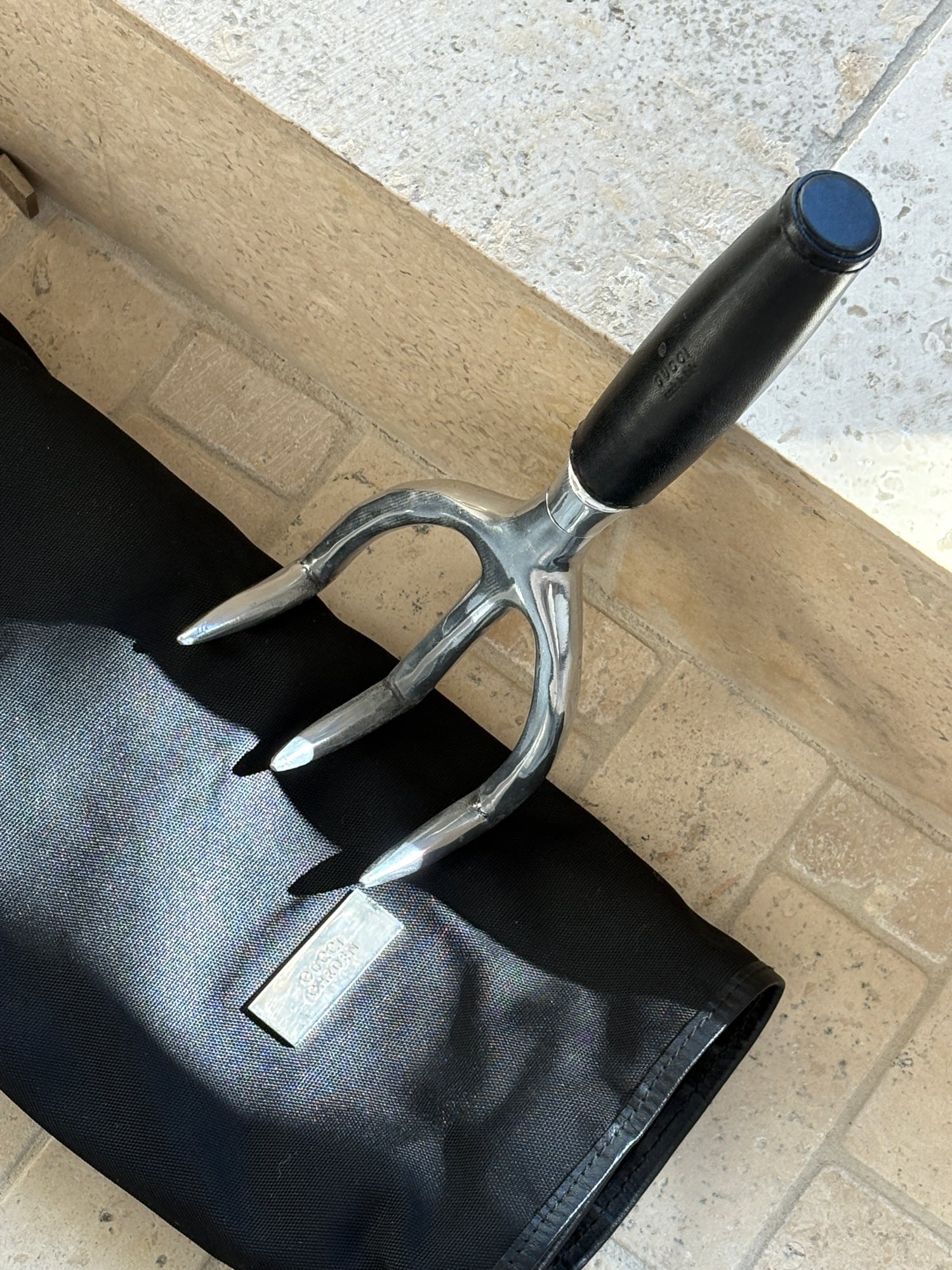 Gucci Garden  Leather Cultivator &amp; Trowel Tools Set with Travel Bag | Collectors Gene