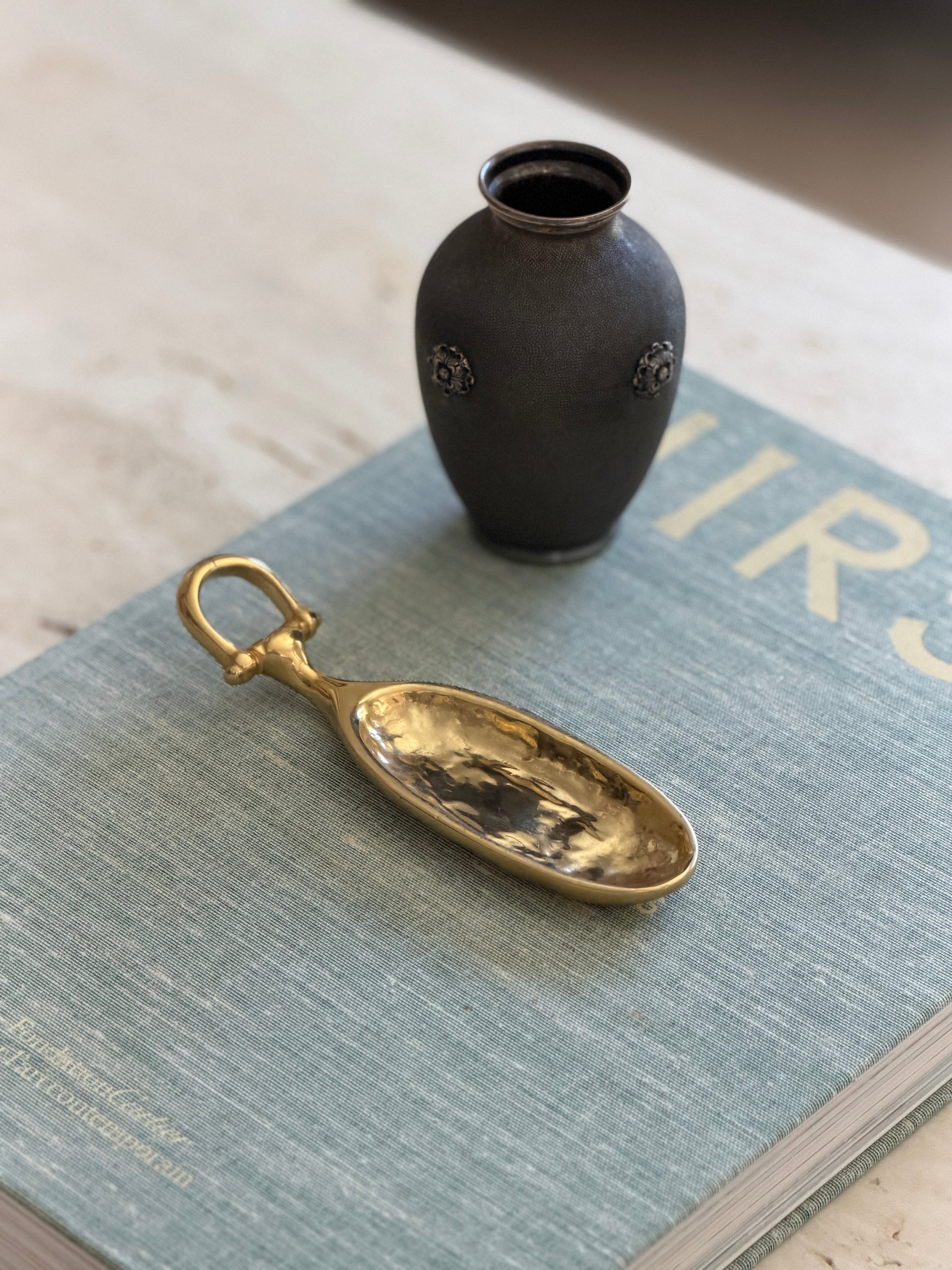 Gucci Horsebit Brass Catchall Dish Italy c.1970 | Collectors Gene
