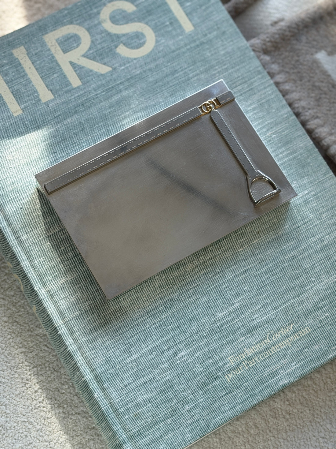 Gucci Stirrup Silver Plate Decorative Box | Collectors Gene