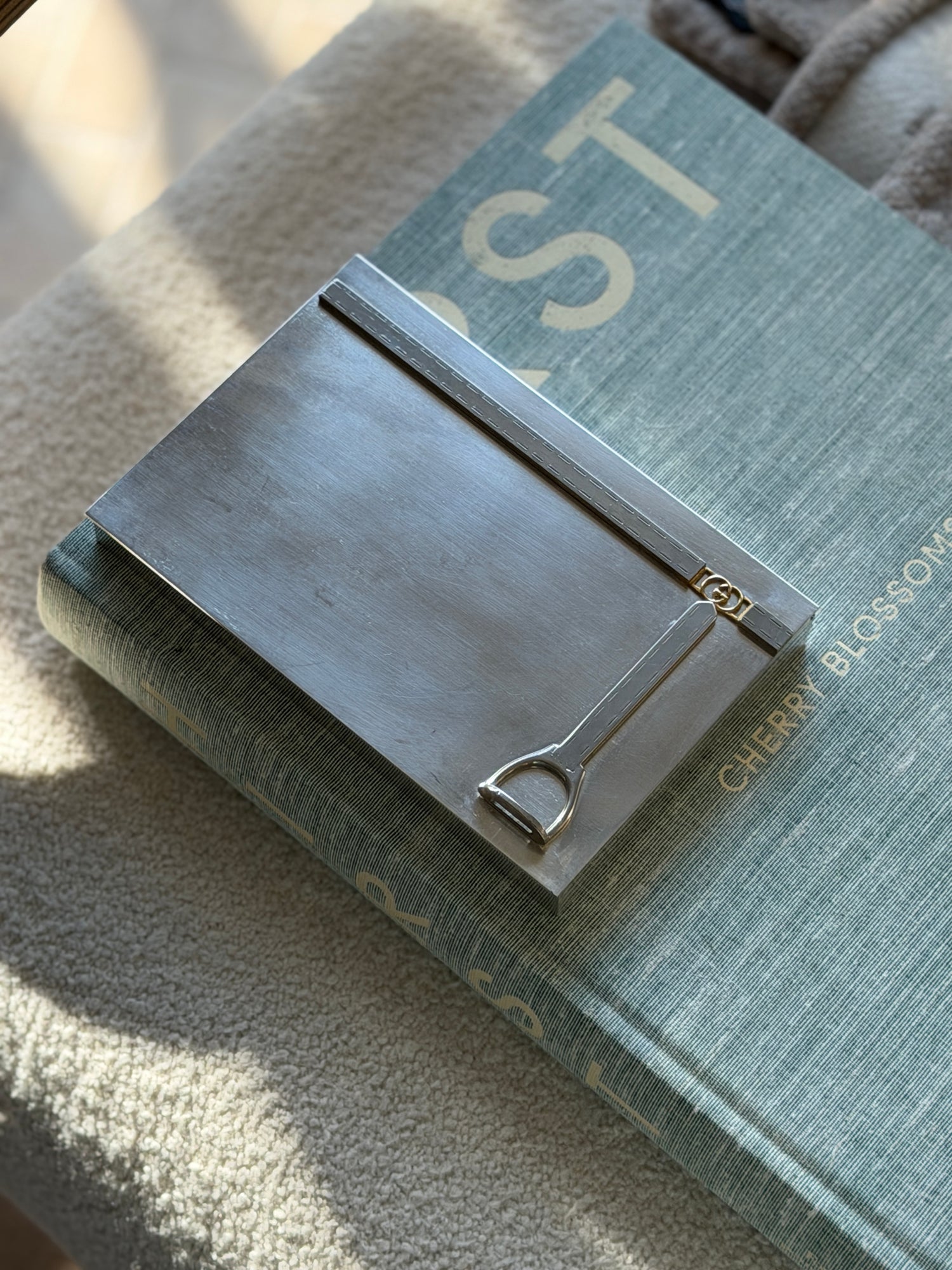Gucci Stirrup Silver Plate Decorative Box | Collectors Gene