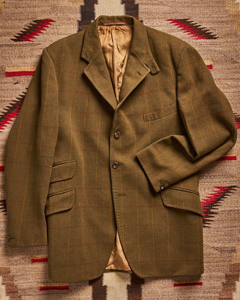 Hacking Thorn-Proof Check Jacket | Collectors Gene