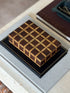 Hand-Carved Wooden Trinket Box with Basketweave Pattern | Collectors Gene