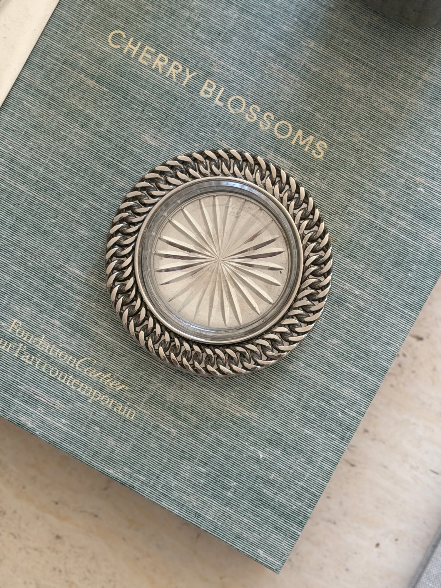 Hermes Chainlink Ashtray with Glass Insert | Collectors Gene
