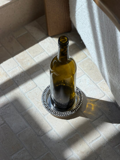Hermes Chainlink Guilloche Bottle Coaster | Collectors Gene