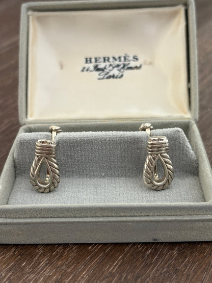 Hermès Cufflinks with Original Box | Collectors Gene Vintage Finds