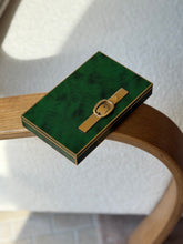 Hermes Deep Green Enamel Gilt Brass Belt Motif Box | Collectors Gene