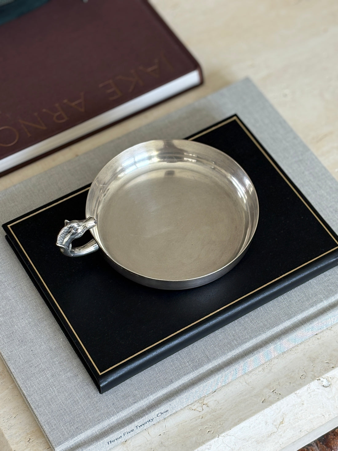 Hermes Horse Head Catchall with Grand Marnier Logo | Collectors Gene
