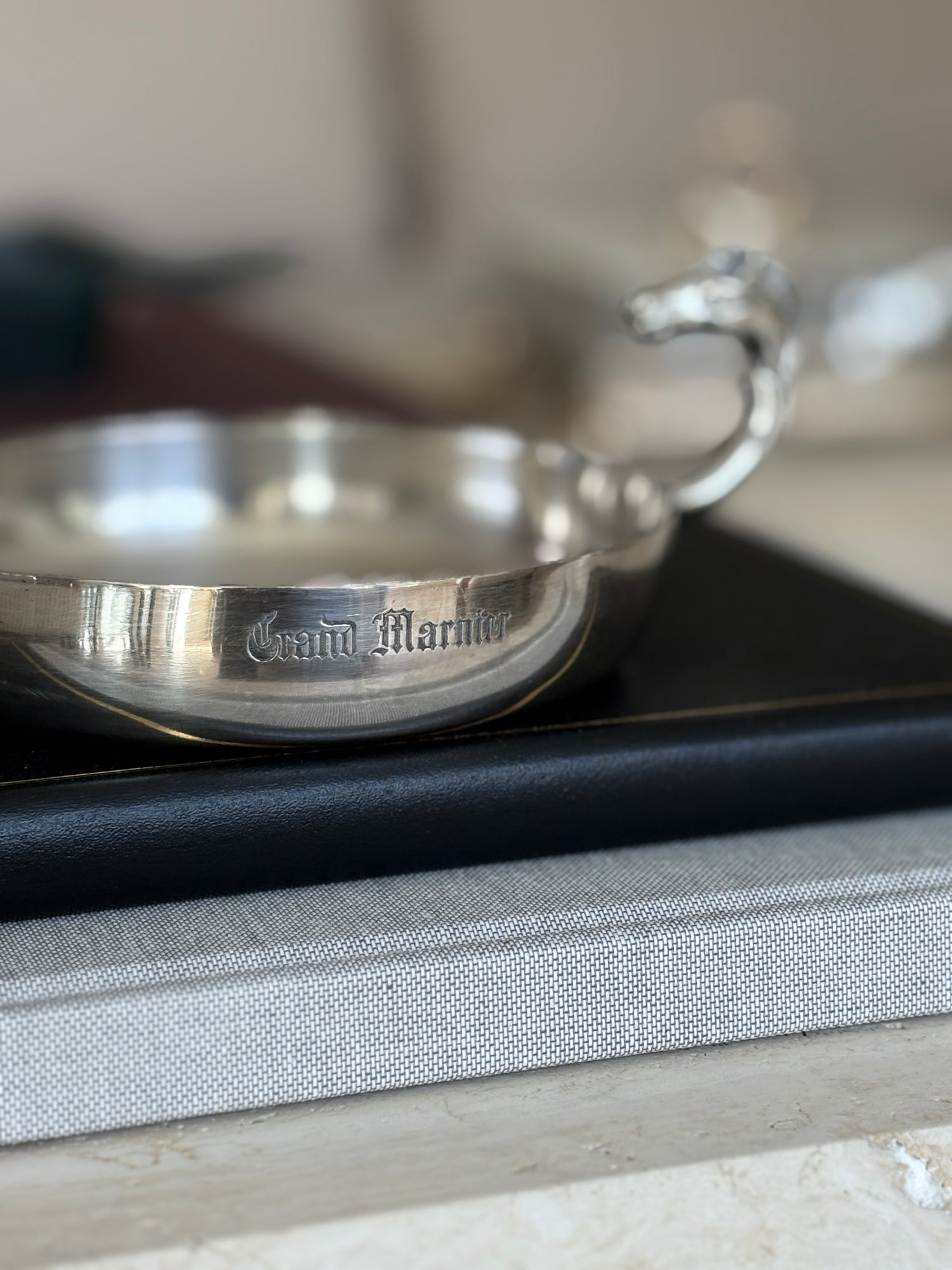Hermes Horse Head Catchall with Grand Marnier Logo | Collectors Gene