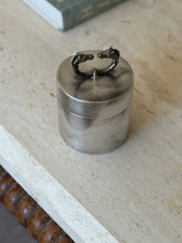 Hermes Horse Head Engine Turned Humidor - France c.1960 | Collectors Gene
