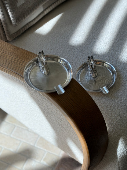 Hermes Horse Head Guilloche Ashtray | Collectors Gene