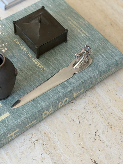 Hermes Horse Head Letter Opener - France c.1960 | Collectors Gene