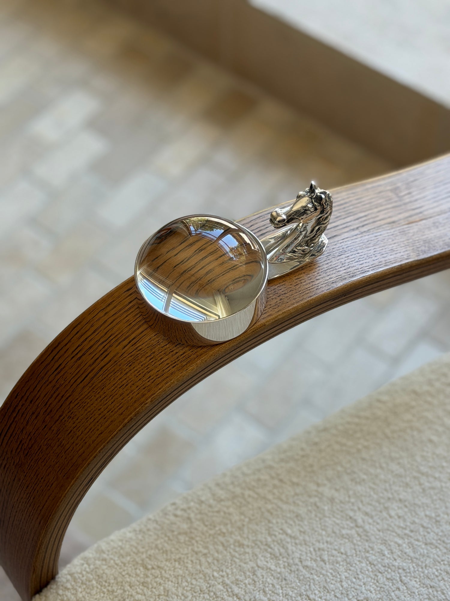 Hermès Horse Head Magnifying Glass, France c.1960 | Collectors Gene