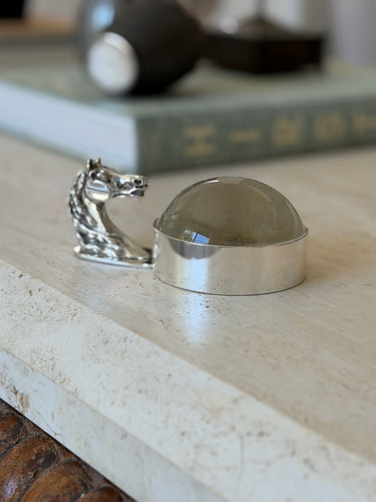 Hermès Horse Head Magnifying Glass, France c.1960 | Collectors Gene