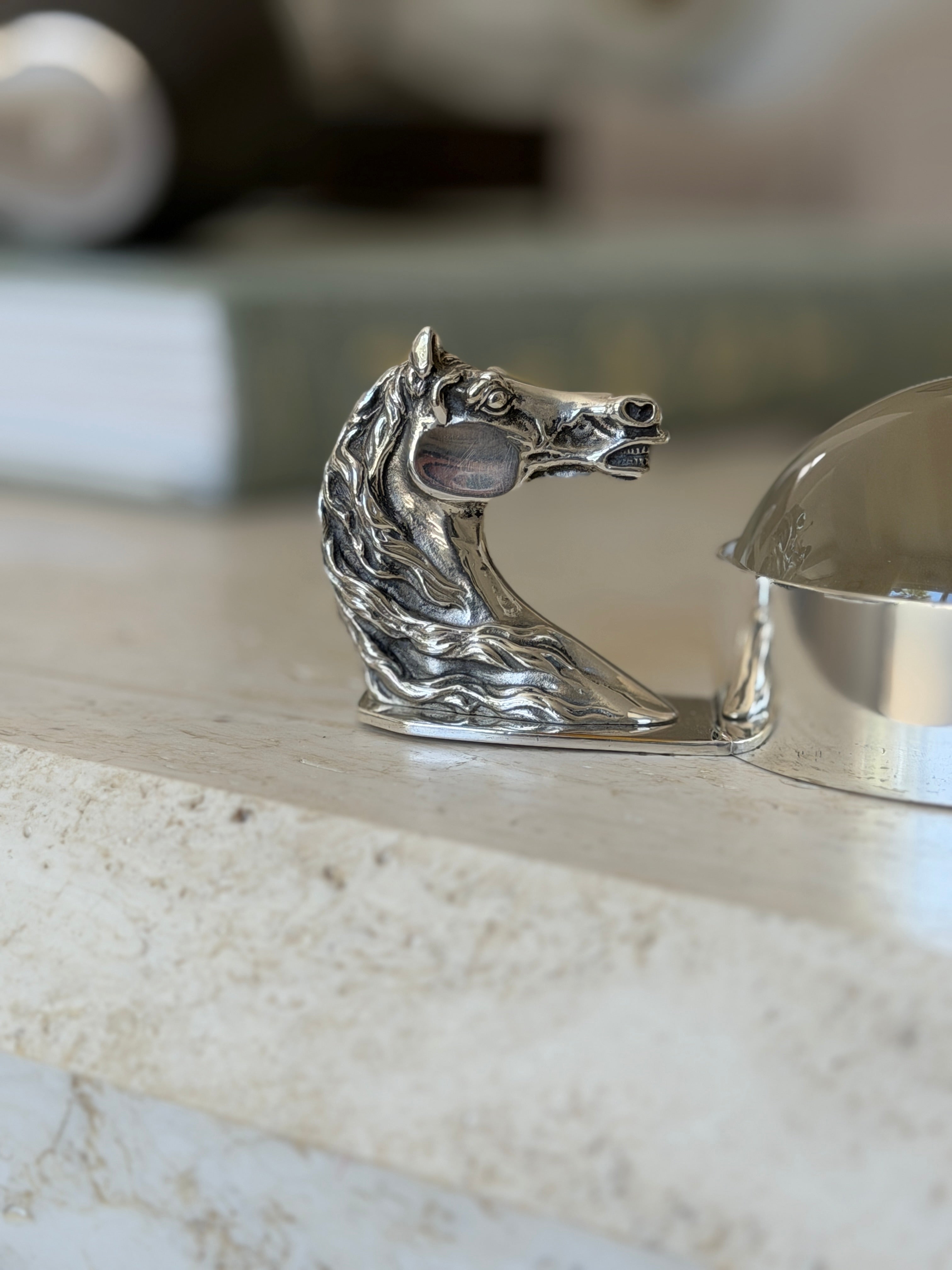 Hermès Horse Head Magnifying Glass, France c.1960 | Collectors Gene