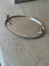 Hermes Horse Head Silver Plated Oval Serving Tray - France c.1960 | Collectors Gene