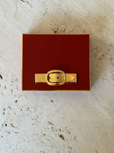 Hermes Red Lacquer Brass Buckle Desk Box by Ravinet d Enfert | Collectors Gene
