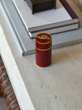Hermes Red Lacquer Brass Buckle Table Lighter | Collectors Gene