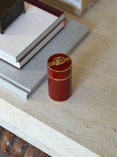 Hermes Red Lacquer Brass Buckle Table Lighter | Collectors Gene